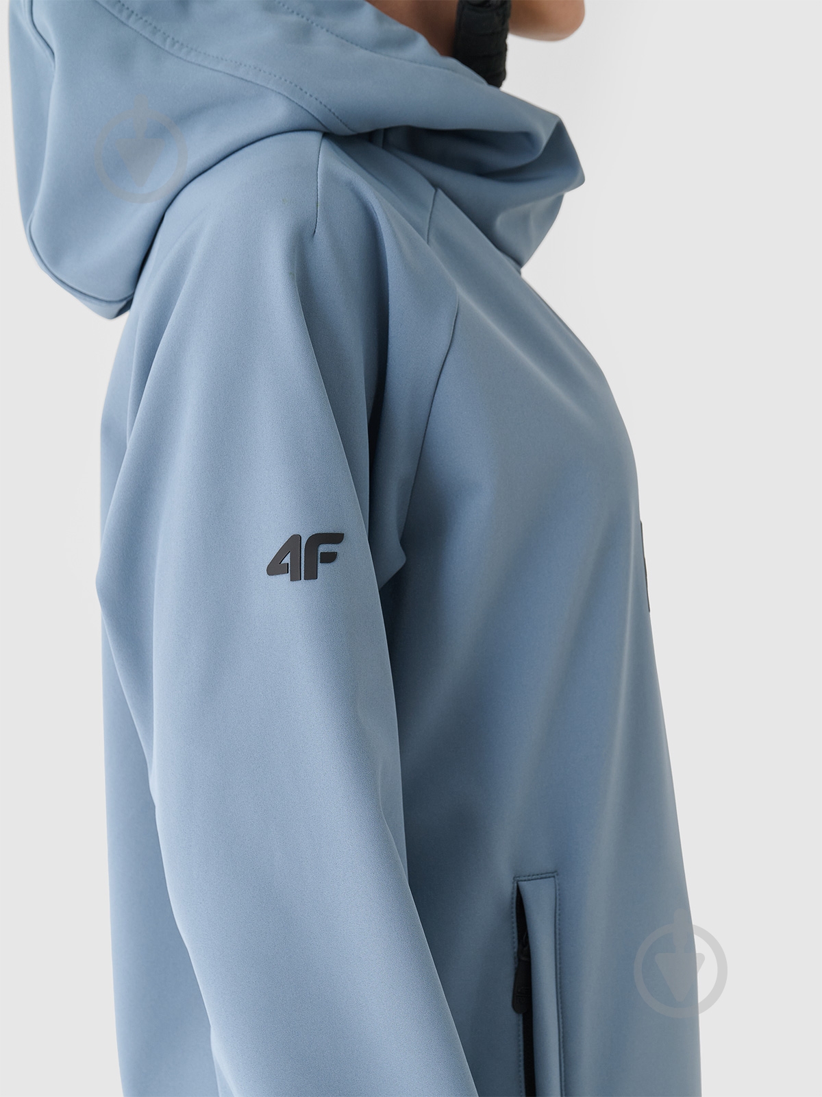 Куртка 4F SOFTSHELL JACKET F289 4FWAW24TSOFF289-32S р.S синий - фото 10
