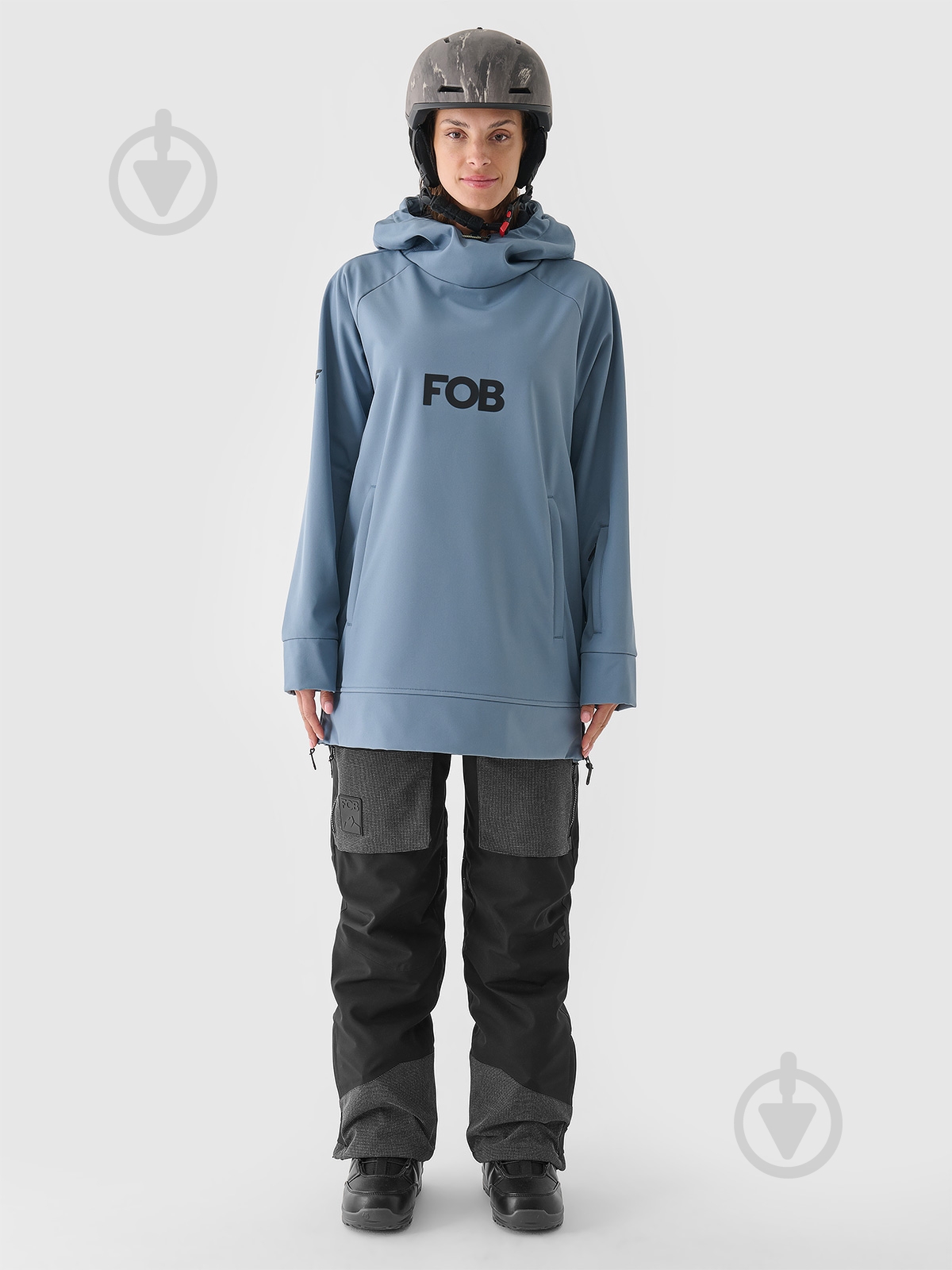 Куртка 4F SOFTSHELL JACKET F289 4FWAW24TSOFF289-32S р.S синий - фото 12