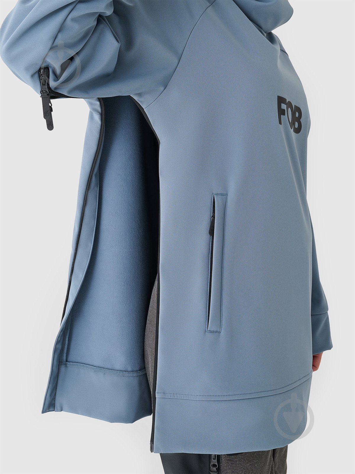 Куртка 4F SOFTSHELL JACKET F289 4FWAW24TSOFF289-32S р.S синий - фото 7