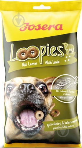 Лакомство Josera Loopies mit Lamm с ягненком 150 г - фото 1