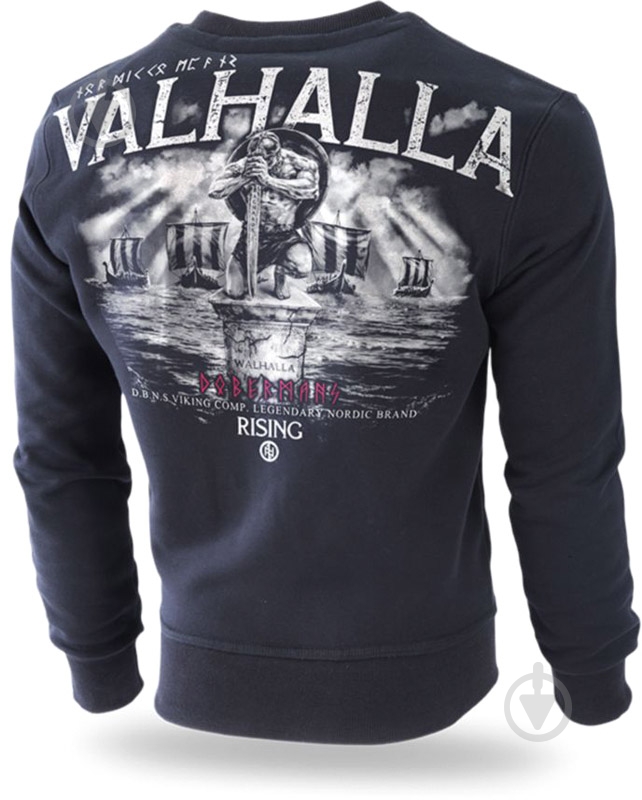 Джемпер Dobermans Aggressive BC204 Valhalla Rising р. XL черный - фото 2