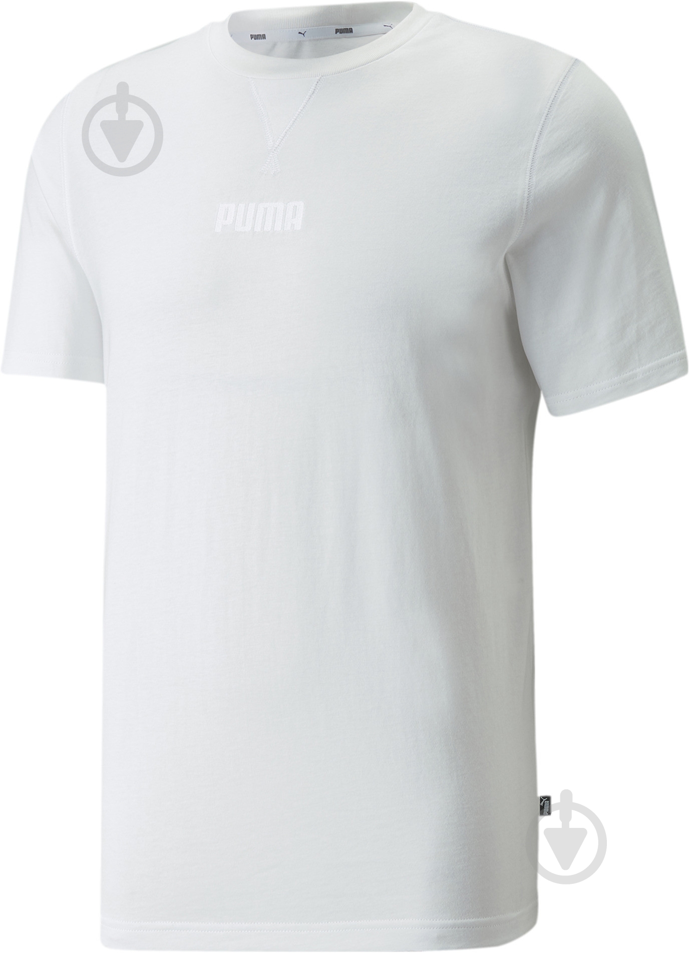 Футболка Puma Modern Basics Tee 84740702 р.L белый - фото 4