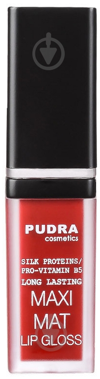Блеск для губ Pudra Cosmetics Maxi Matt №14 7 мл - фото 1 Блеск для губ Pudra Cosmetics Maxi Matt №14 7 мл - фото 1