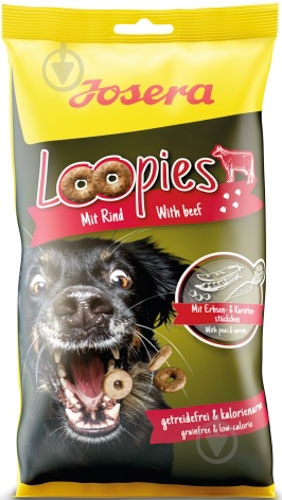 Лакомство Josera Loopies mit Rind с говядиной 150 г - фото 1