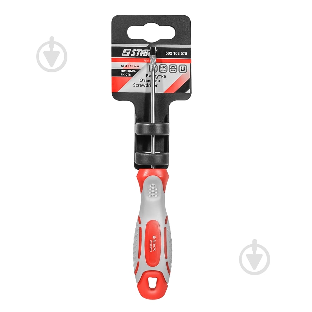 Отвертка Stark SL3х75 мм 502103075 - фото 5 Отвертка Stark SL3х75 мм 502103075 - фото 5