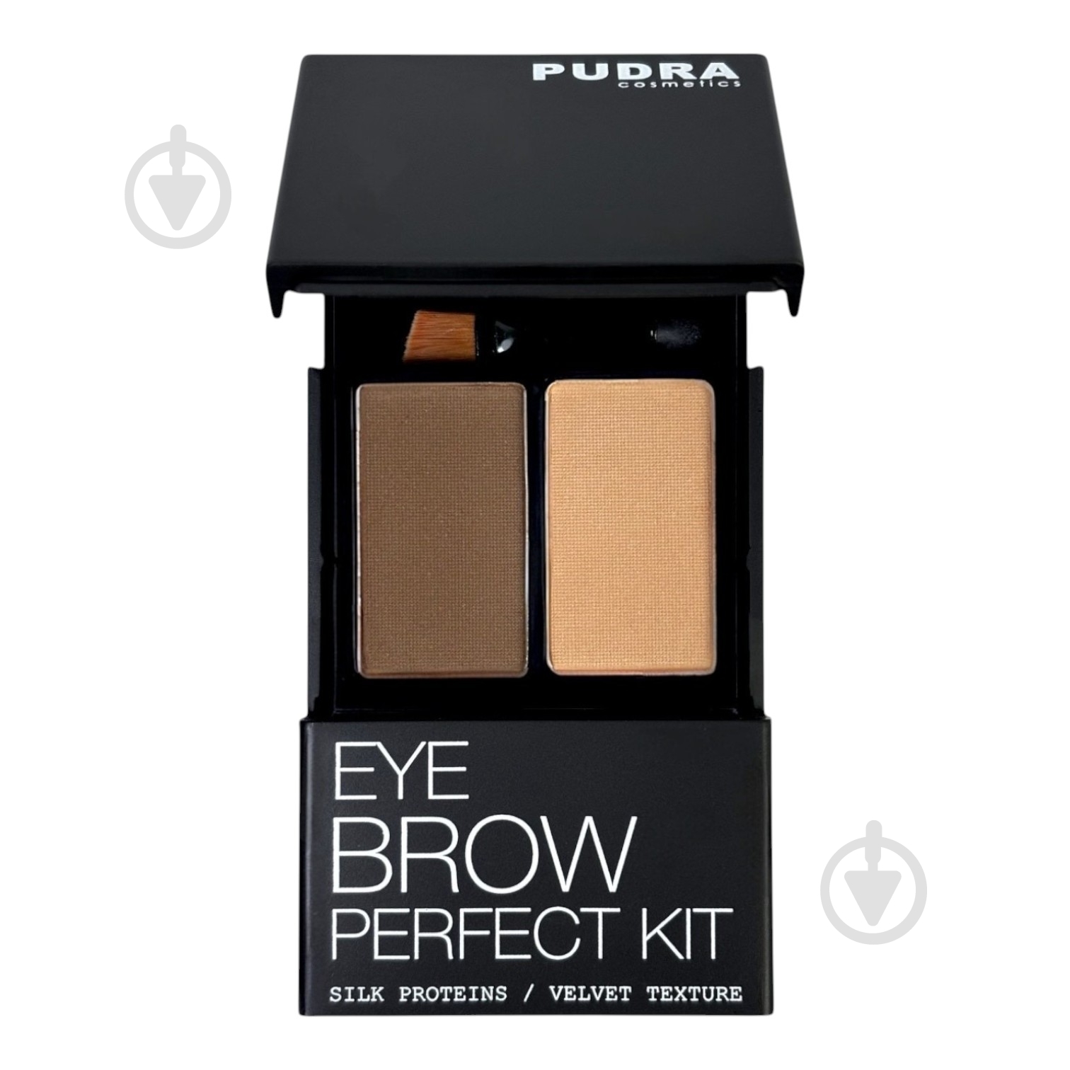 Тени для бровей и век Pudra Cosmetics Blonde/Light Brown 1 - фото 1