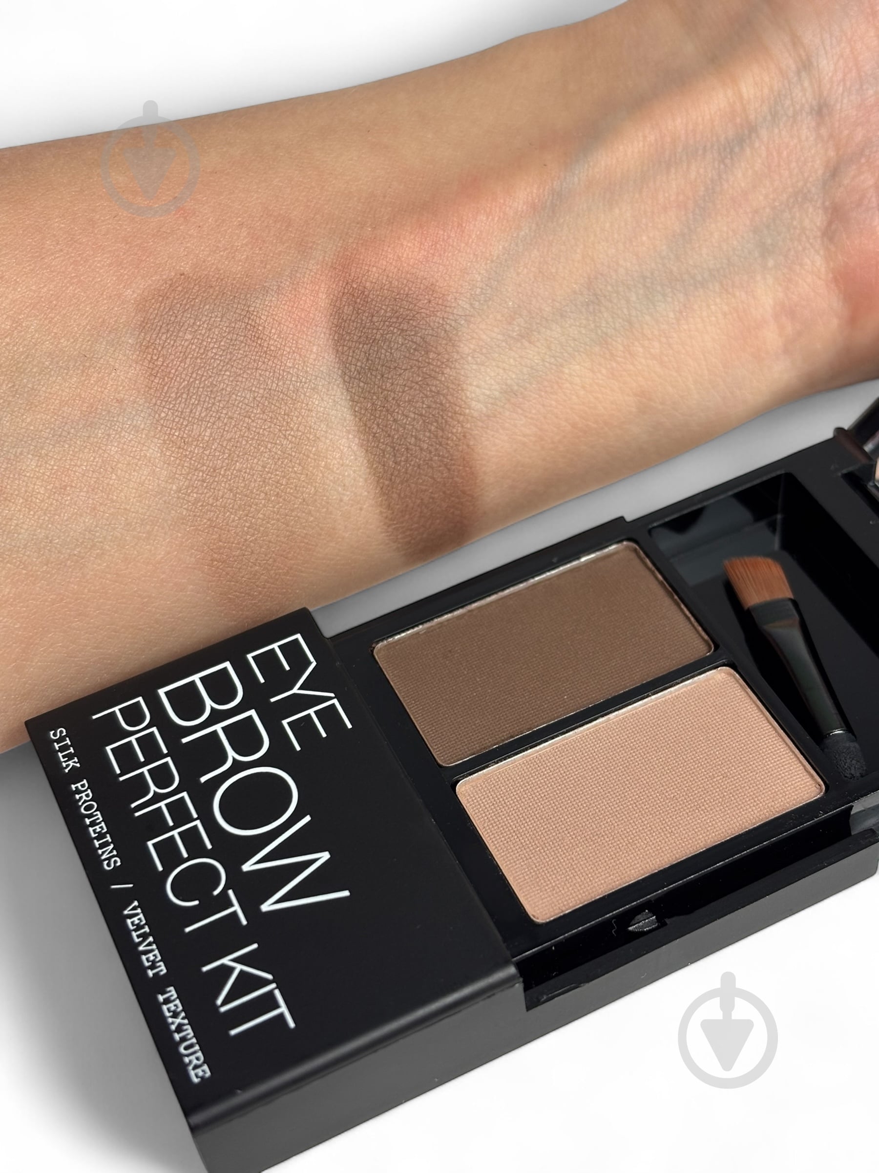 Тени для бровей и век Pudra Cosmetics Blonde/Light Brown 1 - фото 2