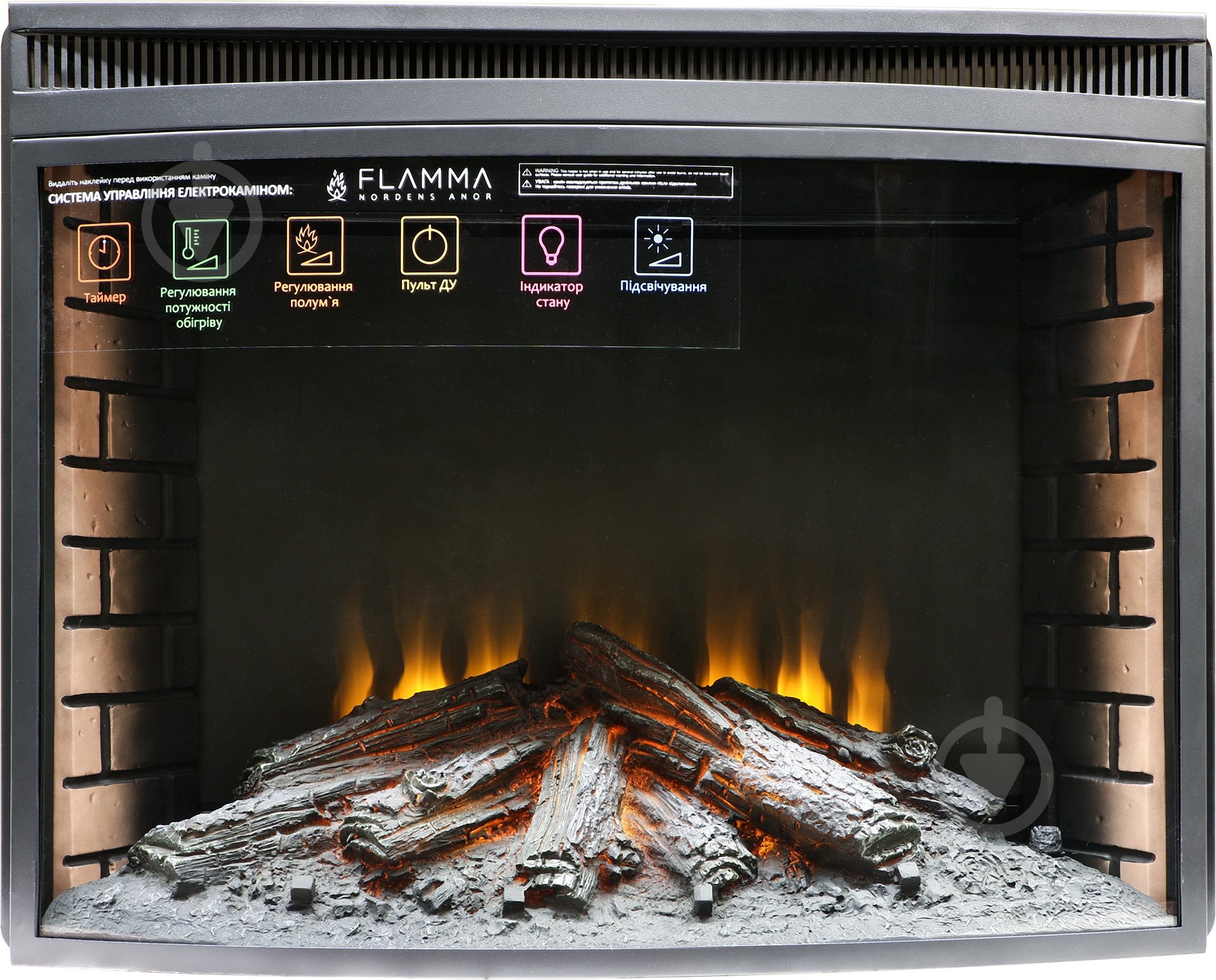 Камин электрический Flamma EF01-33 - фото 2