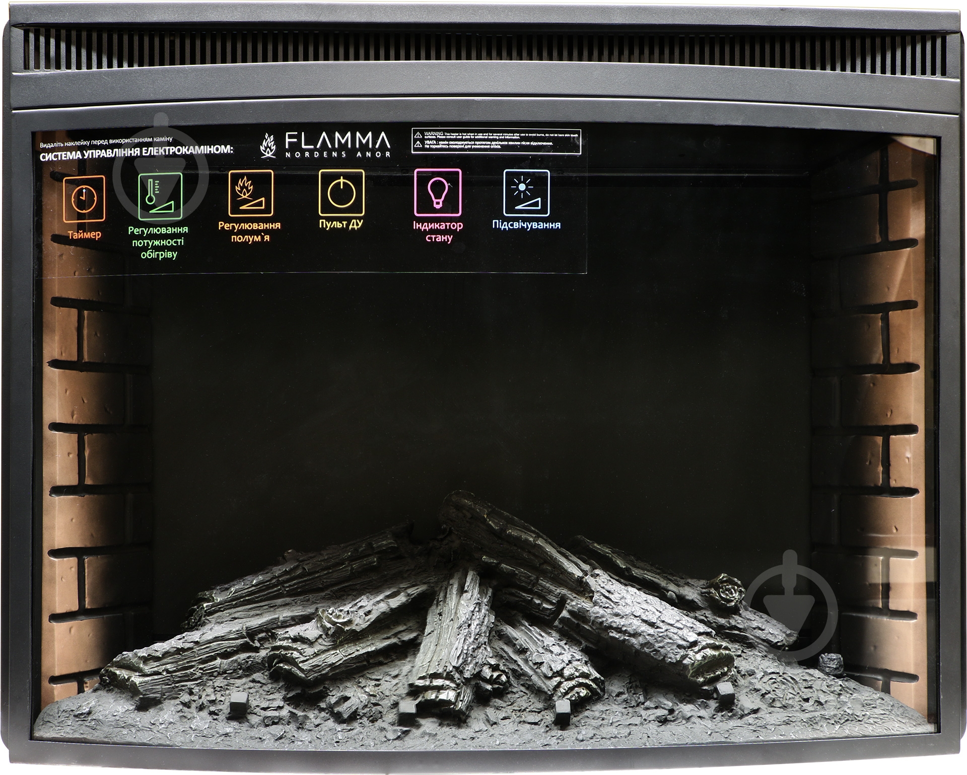 Камин электрический Flamma EF01-33 - фото 3