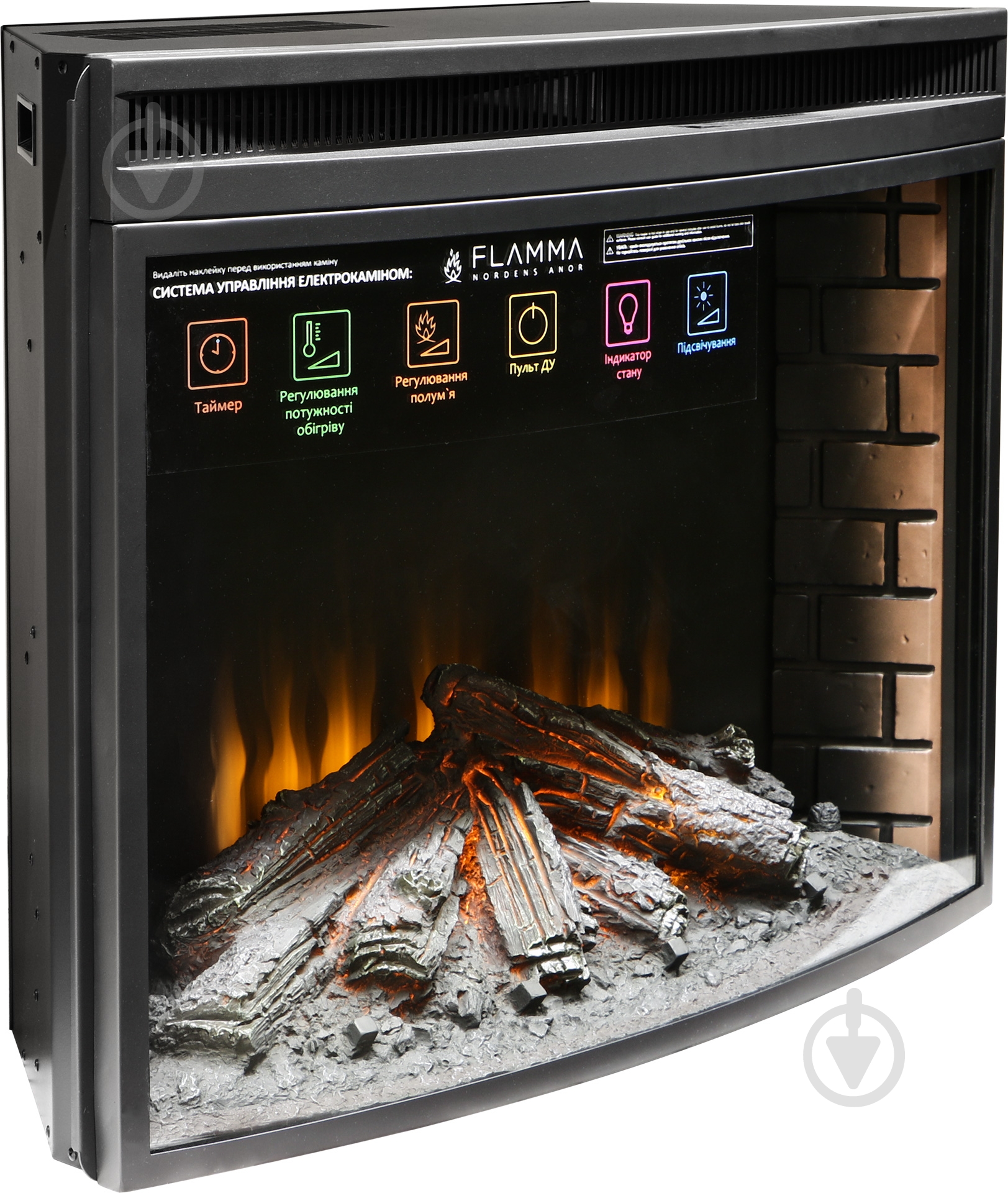 Камин электрический Flamma EF01-33 - фото 1