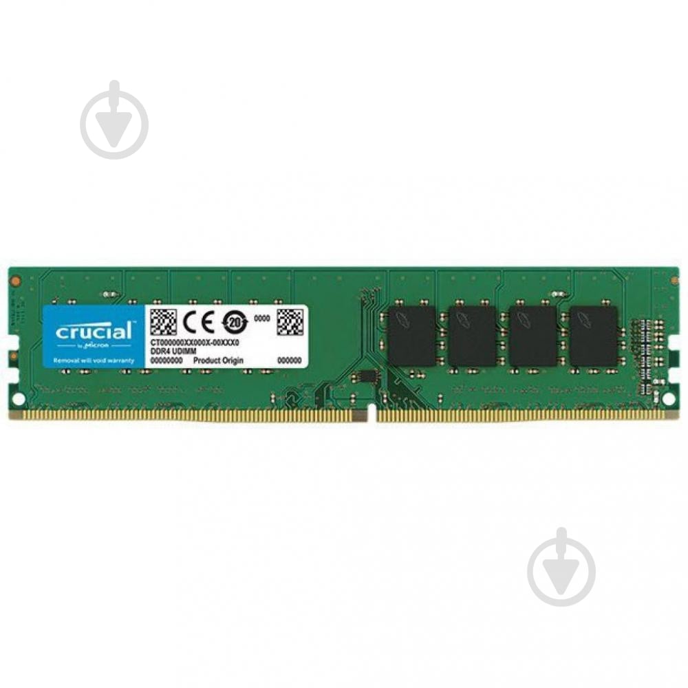 Оперативна пам'ять Crucial DDR4 SDRAM 8 GB (1x8GB) 2666 MHz (CT8G4DFS8266) - фото 1 Оперативна пам'ять Crucial DDR4 SDRAM 8 GB (1x8GB) 2666 MHz (CT8G4DFS8266) - фото 1