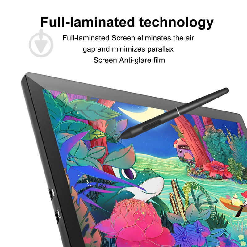 Монитор графический Parblo Coast 22 Pro 21,5" COAST22PRO black - фото 4 Монитор графический Parblo Coast 22 Pro 21,5" COAST22PRO black - фото 4
