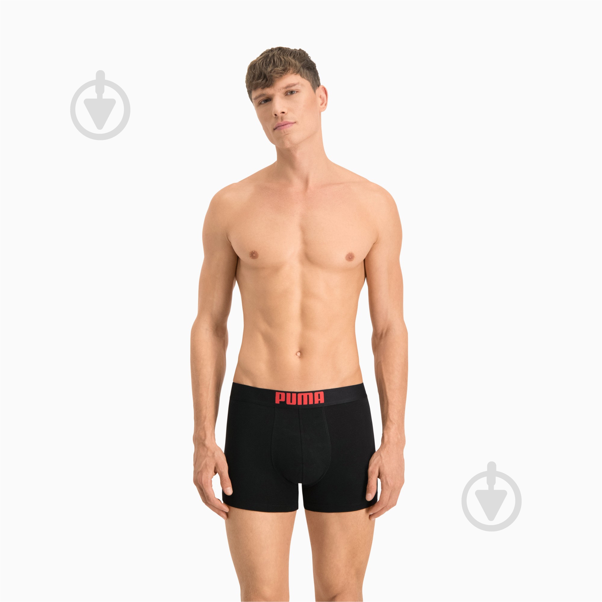 Труси чоловічі Puma 90651907 M червоний/чорний - фото 1