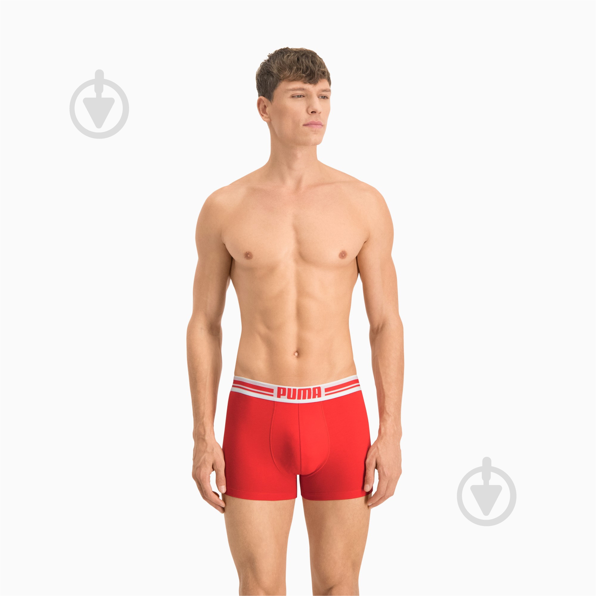 Труси чоловічі Puma 90651907 XL червоний/чорний - фото 2