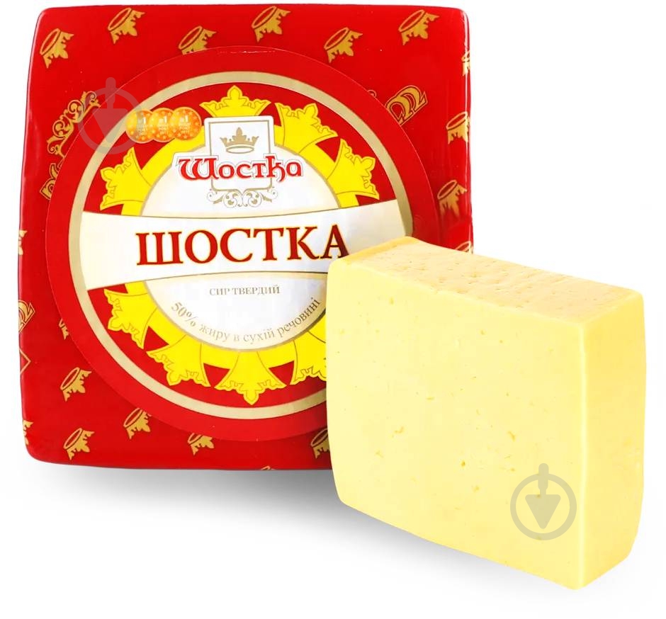 Сыр ТМ Шостка твердый 50% весовой - фото 1