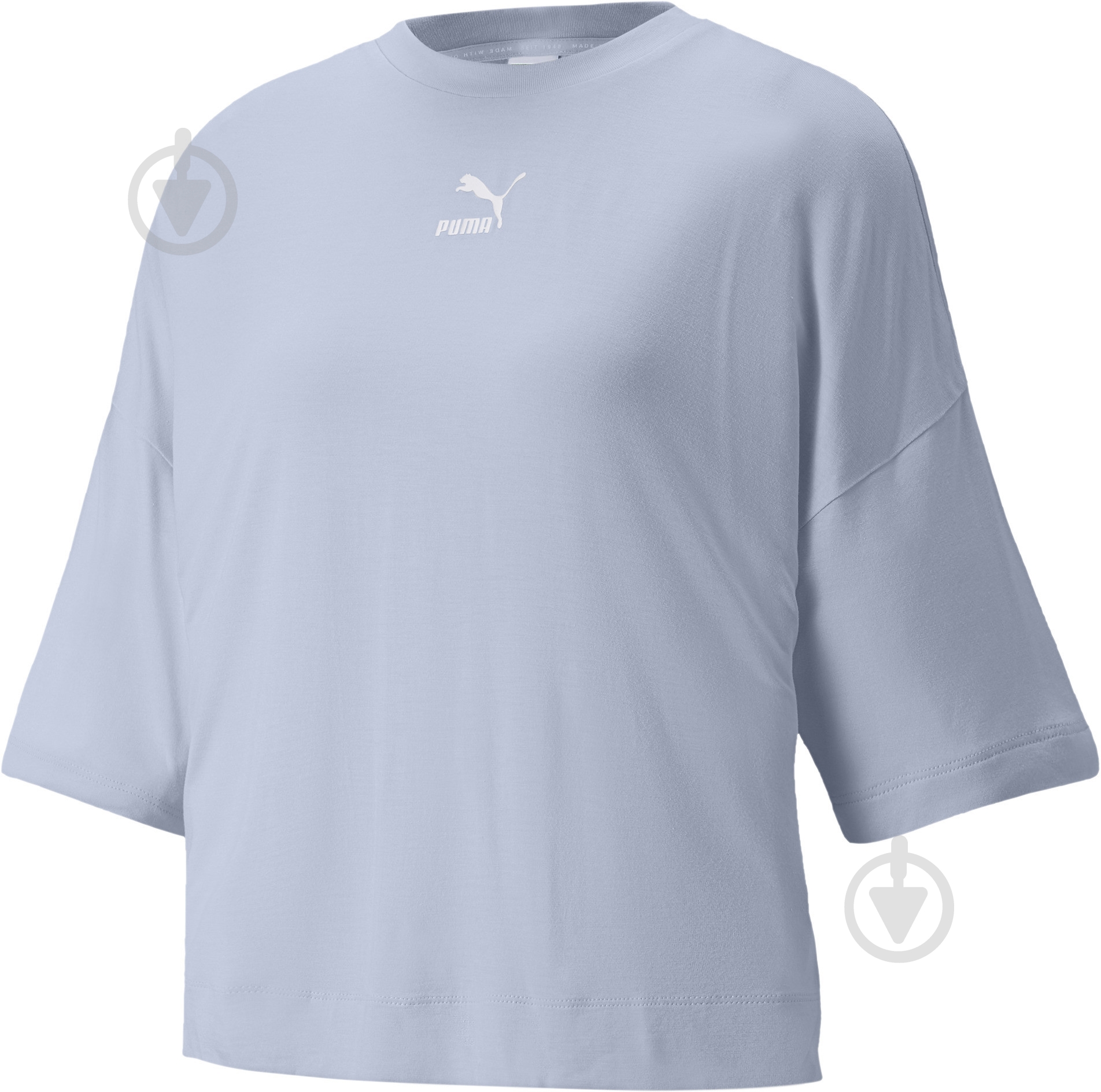 Футболка Puma Classics Splitside Tee 53350921 р.S голубой - фото 4
