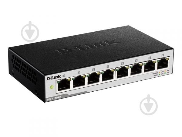 Коммутатор D-Link DGS-1100-08/B1A - фото 1