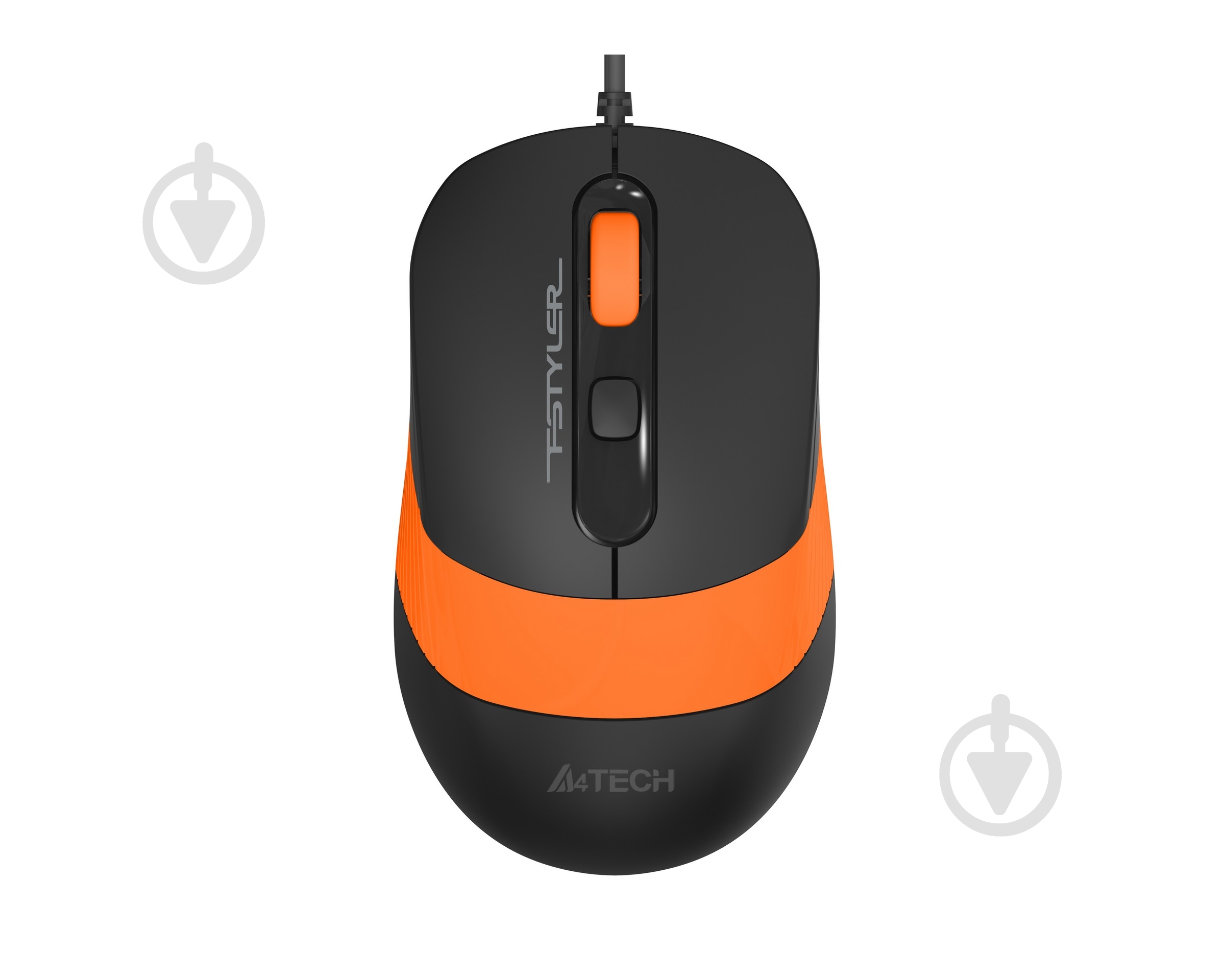 Мышка A4Tech бесшумная Fstyler FM10S (Orange) - фото 1