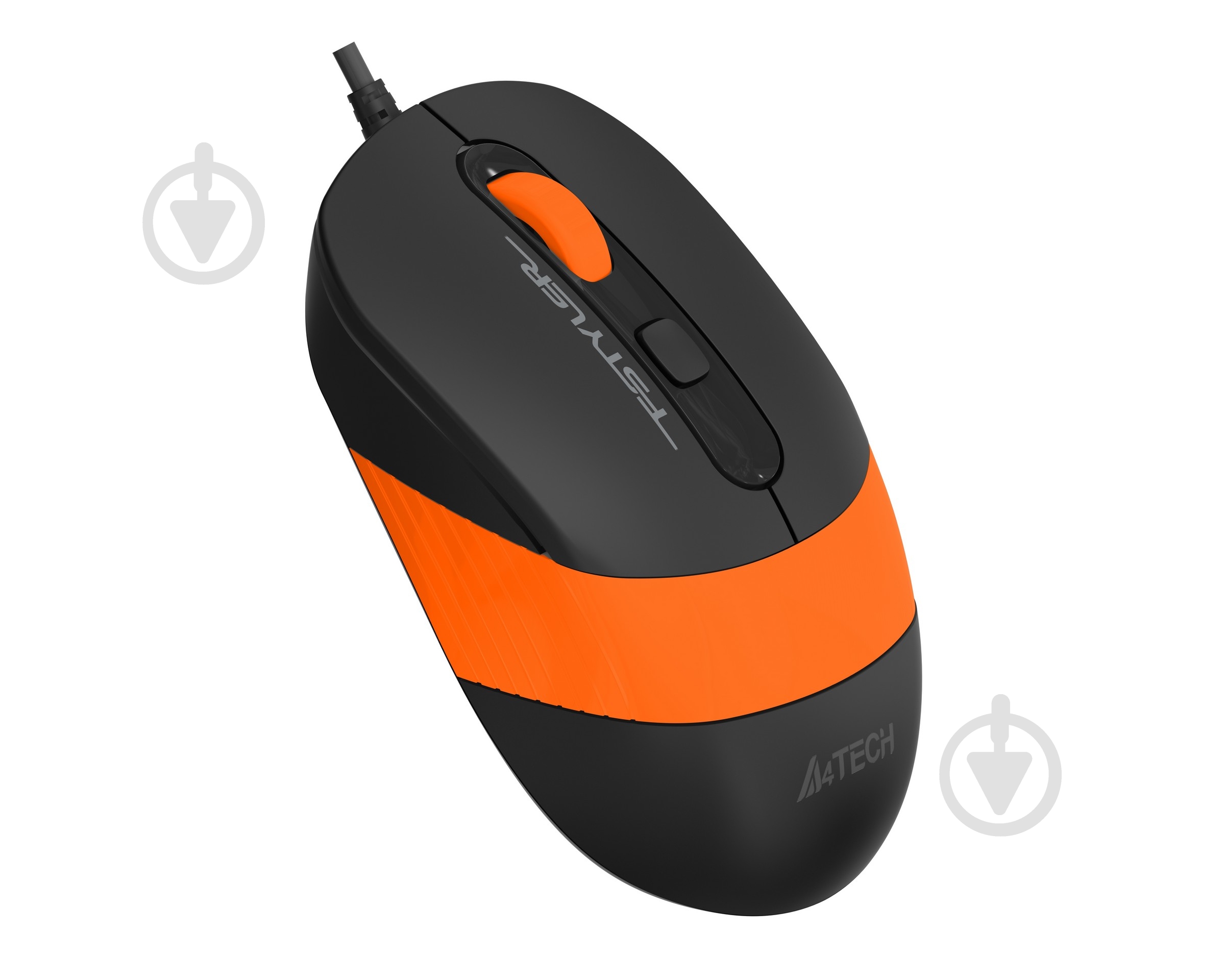 Мышка A4Tech бесшумная Fstyler FM10S (Orange) - фото 2