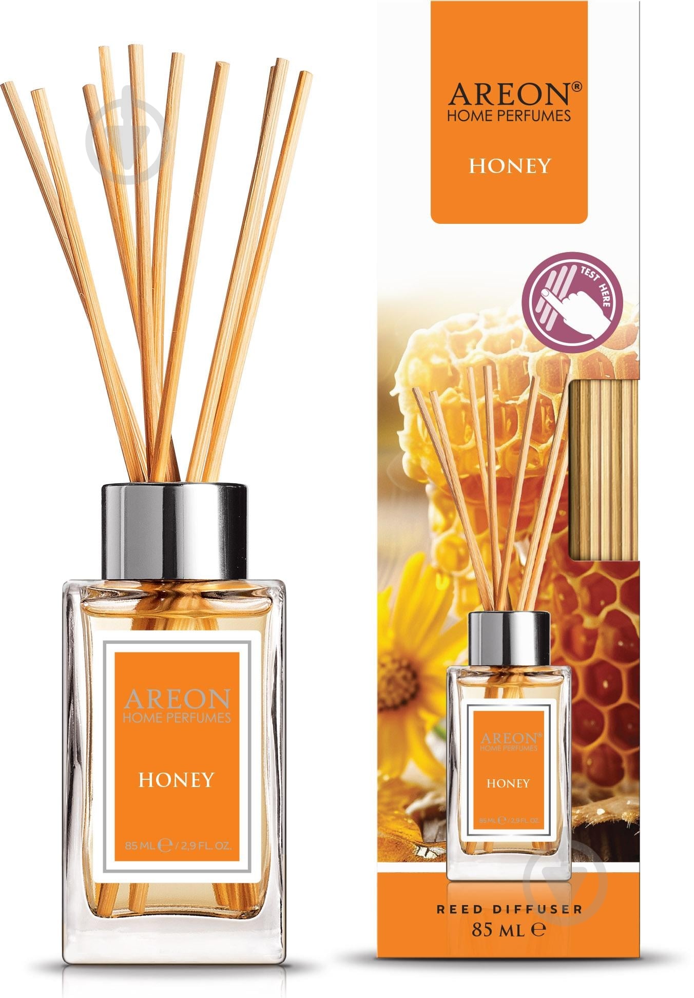 Аромадиффузор Areon Home Perfumes Honey 85 мл - фото 1 Аромадиффузор Areon Home Perfumes Honey 85 мл - фото 1