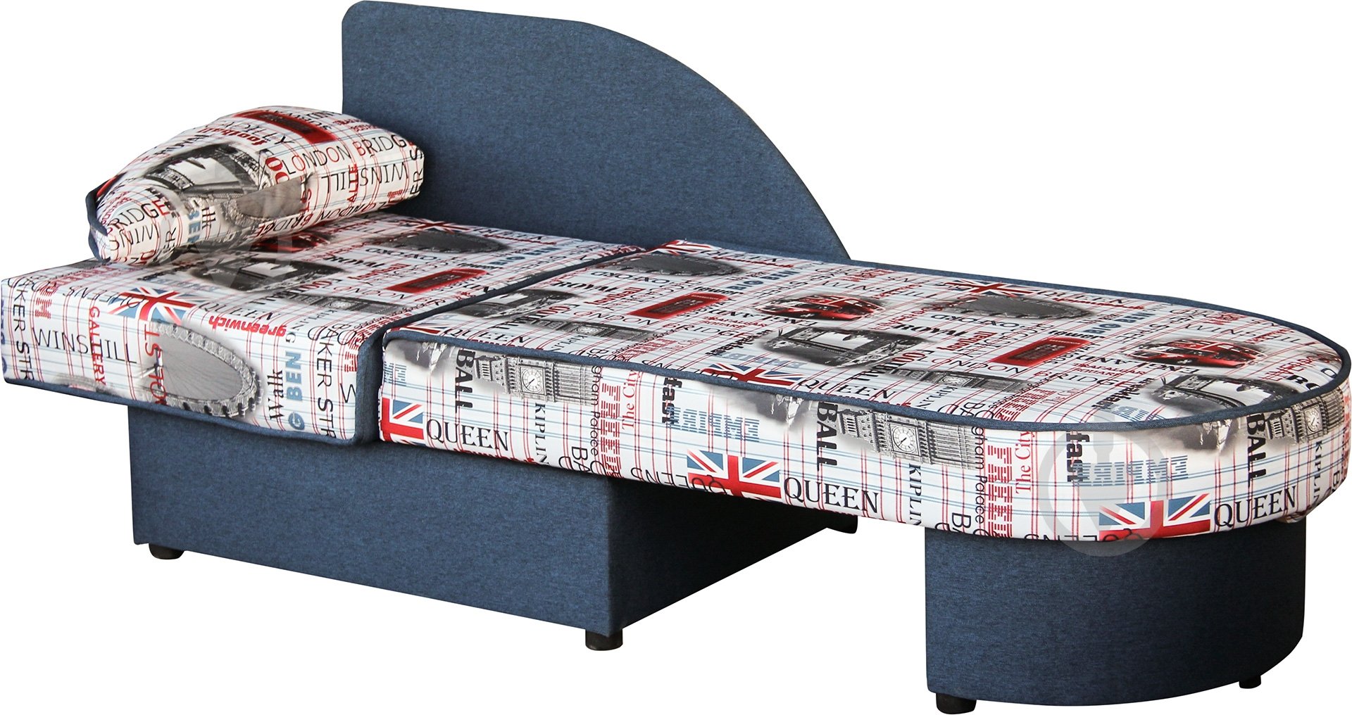 Тахта Берегиня Домовичок лівостороння різнокольоровий 1410x770x740 мм - фото 3