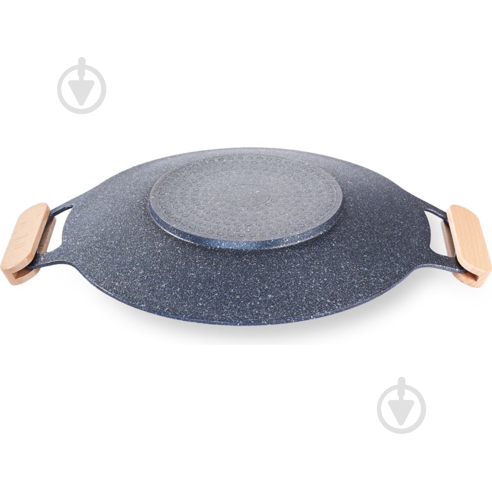 Сковорода BRS ø300 мм 40 мм -садж с ручками BRS-P27B - фото 2 Сковорода BRS ø300 мм 40 мм -садж с ручками BRS-P27B - фото 2