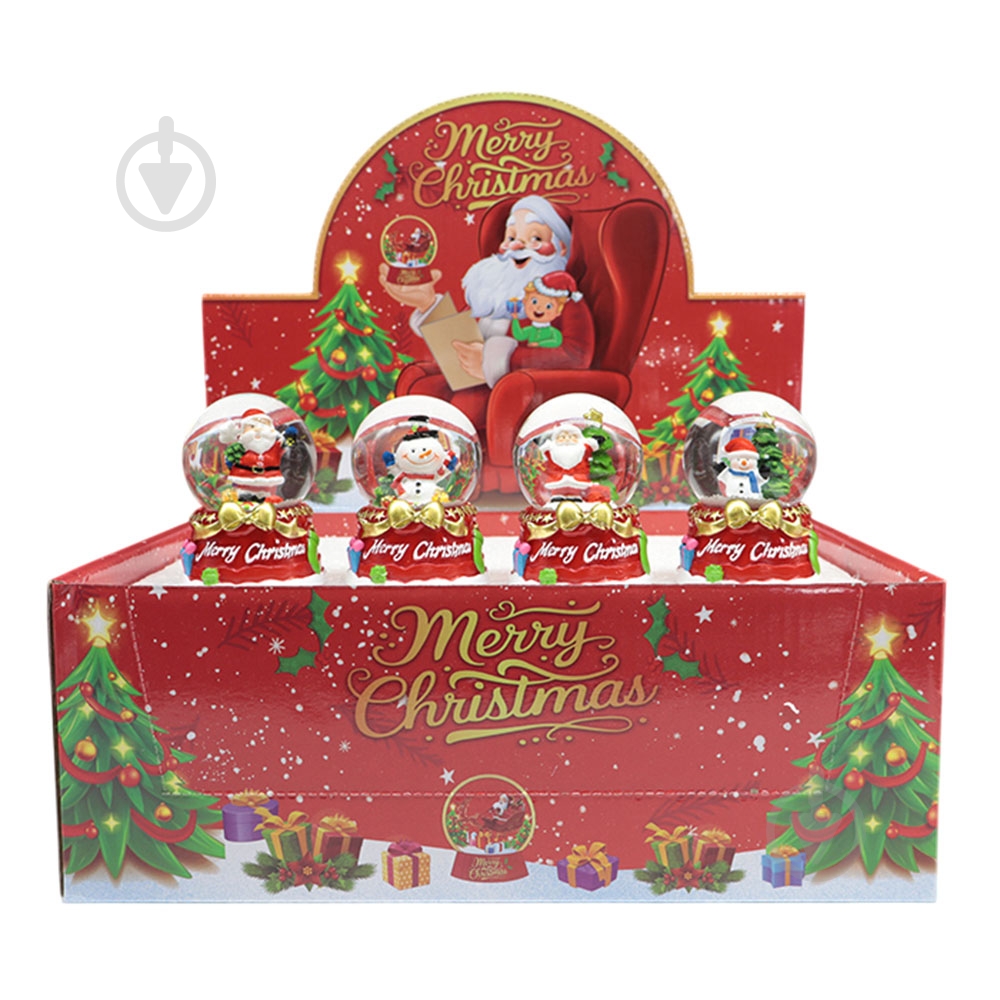 Снежный шар Merry Christmas M029 - фото 1 Снежный шар Merry Christmas M029 - фото 1