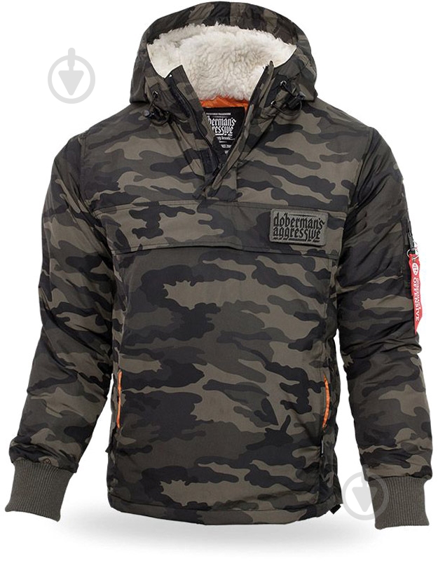 Куртка мужская зимняя Dobermans Aggressive Aнорак KU201CM-L р.L камуфляж - фото 1 Куртка мужская зимняя Dobermans Aggressive Aнорак KU201CM-L р.L камуфляж - фото 1
