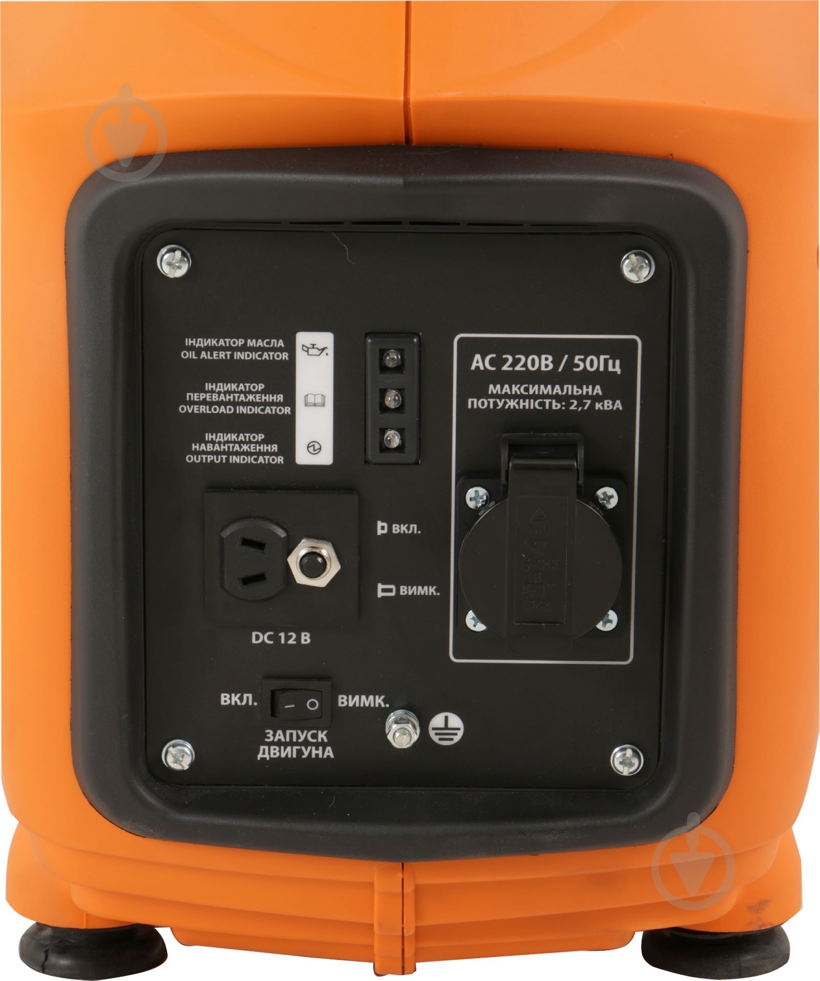 Генератор бензиновый NIK 2,2 кВт / 2,5 кВт 220 В PG 2700 i - фото 5