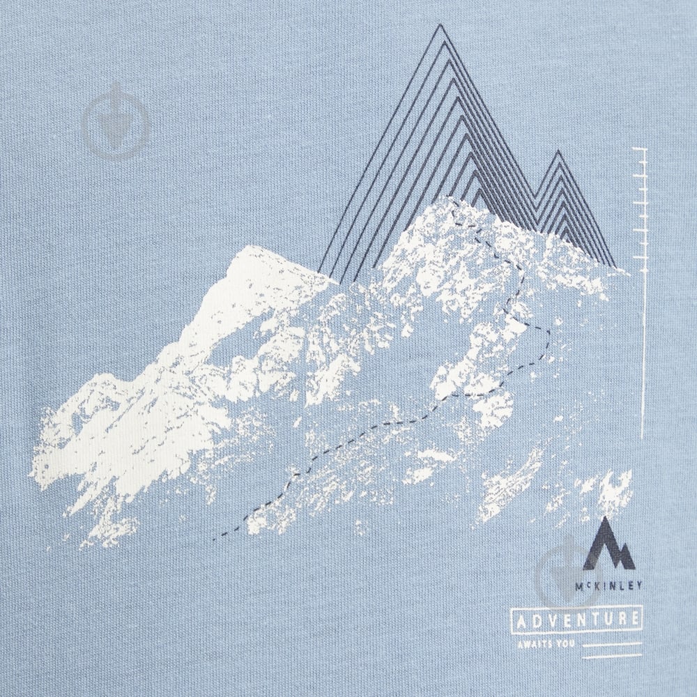 Футболка McKinley Ellis II B 430808-605 р.140 синій - фото 3 Футболка McKinley Ellis II B 430808-605 р.140 синій - фото 3