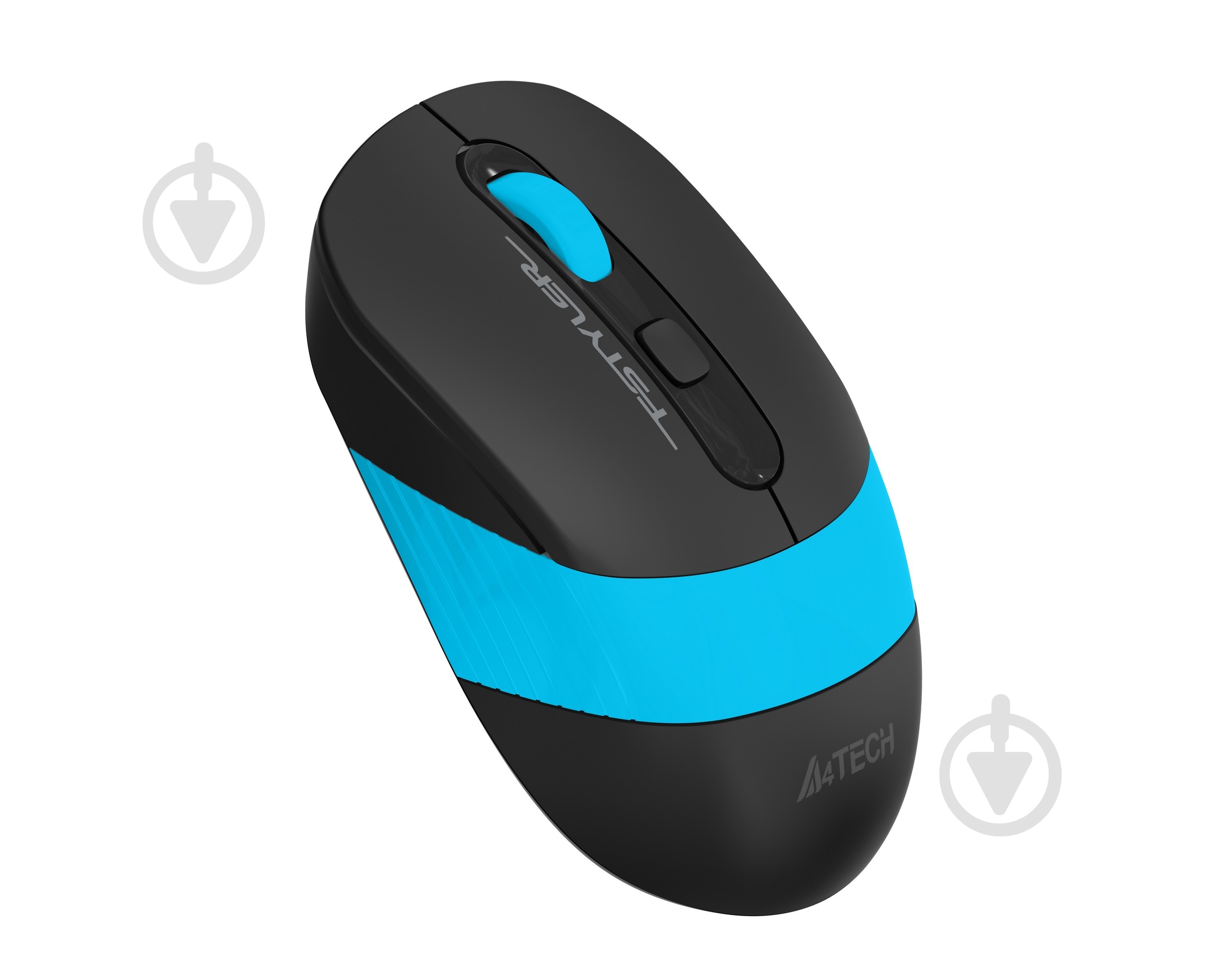 Мышка A4Tech бесшумная Fstyler FG10S (Blue) - фото 2 Мышка A4Tech бесшумная Fstyler FG10S (Blue) - фото 2