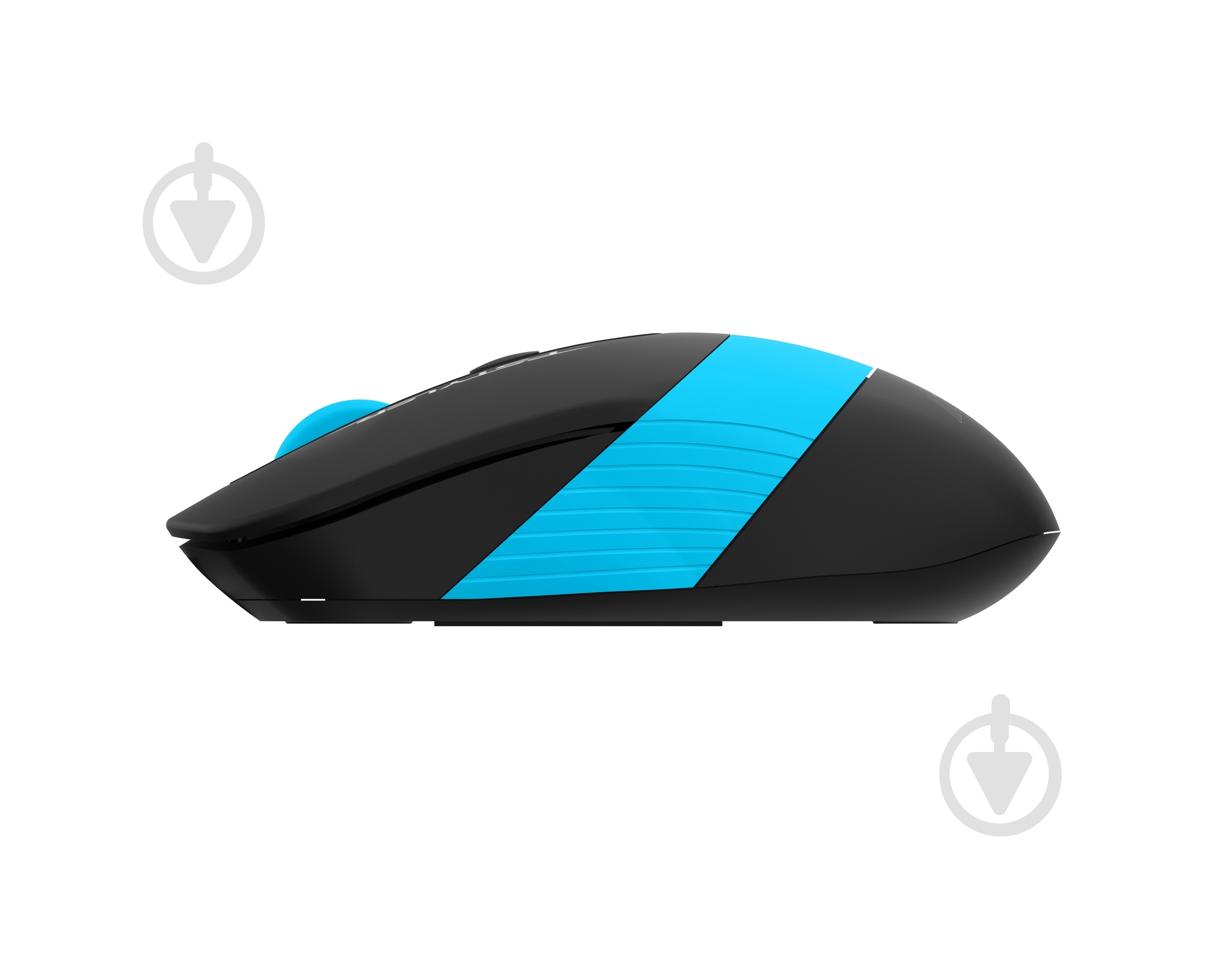 Мышка A4Tech бесшумная Fstyler FG10S (Blue) - фото 3 Мышка A4Tech бесшумная Fstyler FG10S (Blue) - фото 3