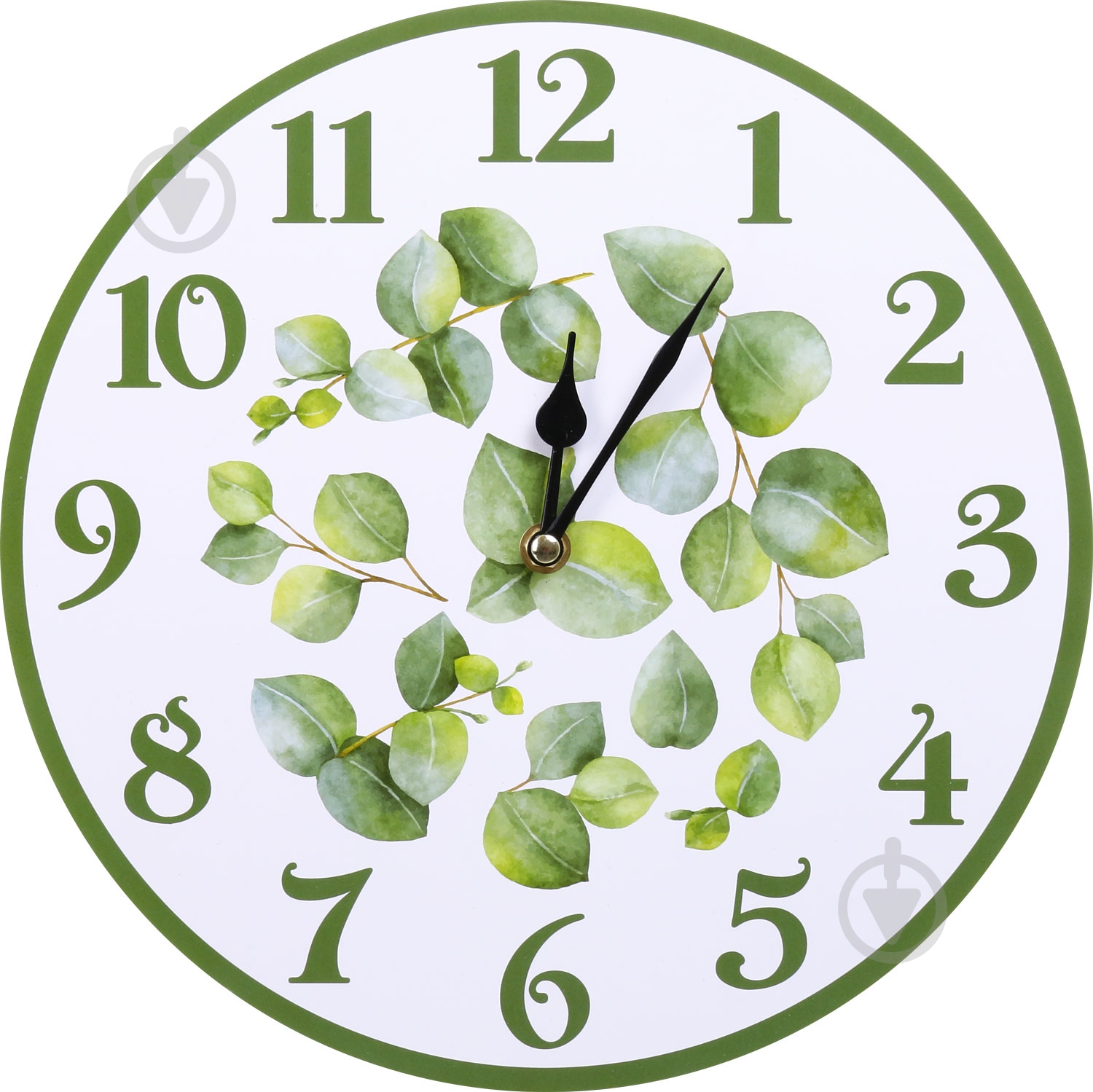 Часы настенные Листья 1 - фото 1