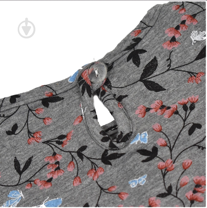 Платье Deco р.104 серый 19677 - фото 3