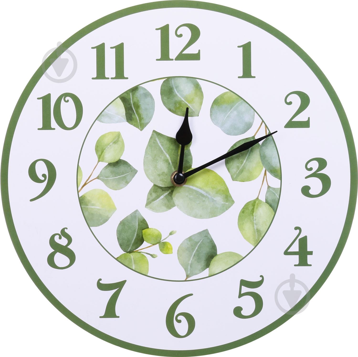 Часы настенные Листья 2 - фото 1