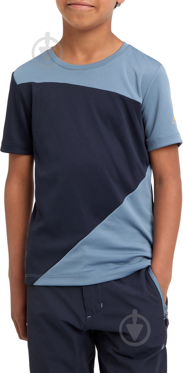 Футболка McKinley Salmi B 430506-510 р.140 синій - фото 1 Футболка McKinley Salmi B 430506-510 р.140 синій - фото 1
