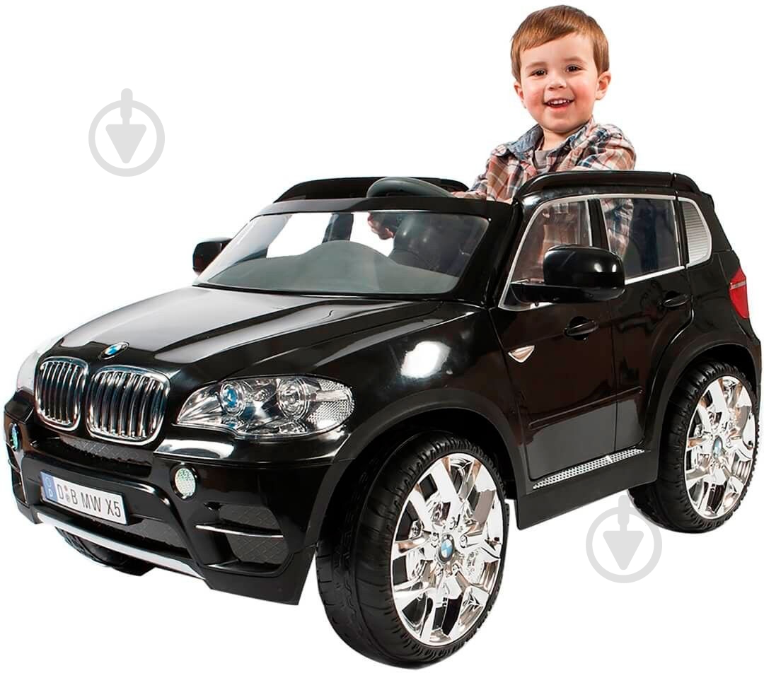 Электромобиль Rollplay BMW X5 SUV черный 32142 - фото 2
