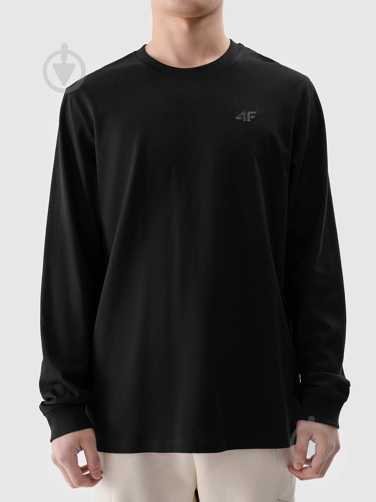 Футболка 4F LONGSLEEVE M432 4FWMM00TLONM432-20S р.M чорний - фото 5 Футболка 4F LONGSLEEVE M432 4FWMM00TLONM432-20S р.M чорний - фото 5