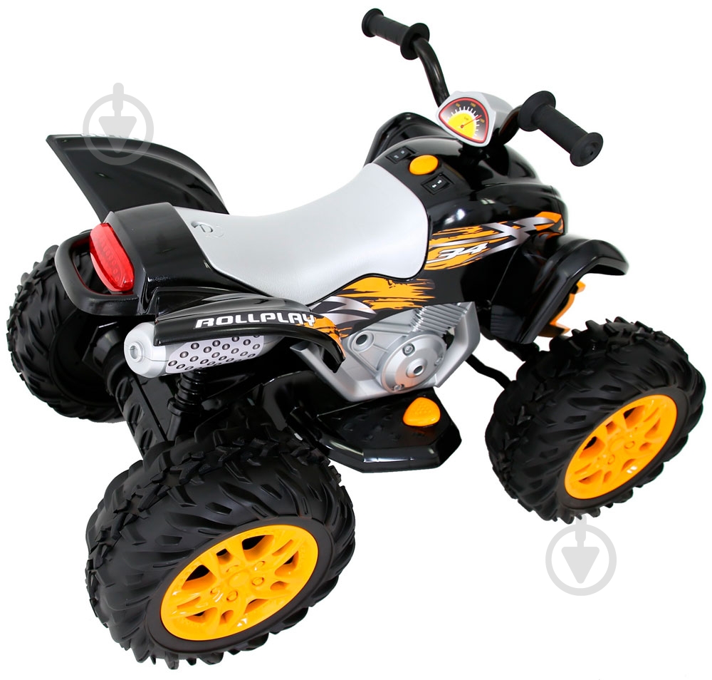 Електроквадроцикл Rollplay Powersport ATV чорний 35541 - фото 5