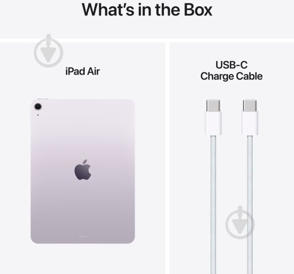 Планшет Apple IPad Air 2025 11" 8/128GB Wi-Fi purple (MCA04TY/A) - фото 10