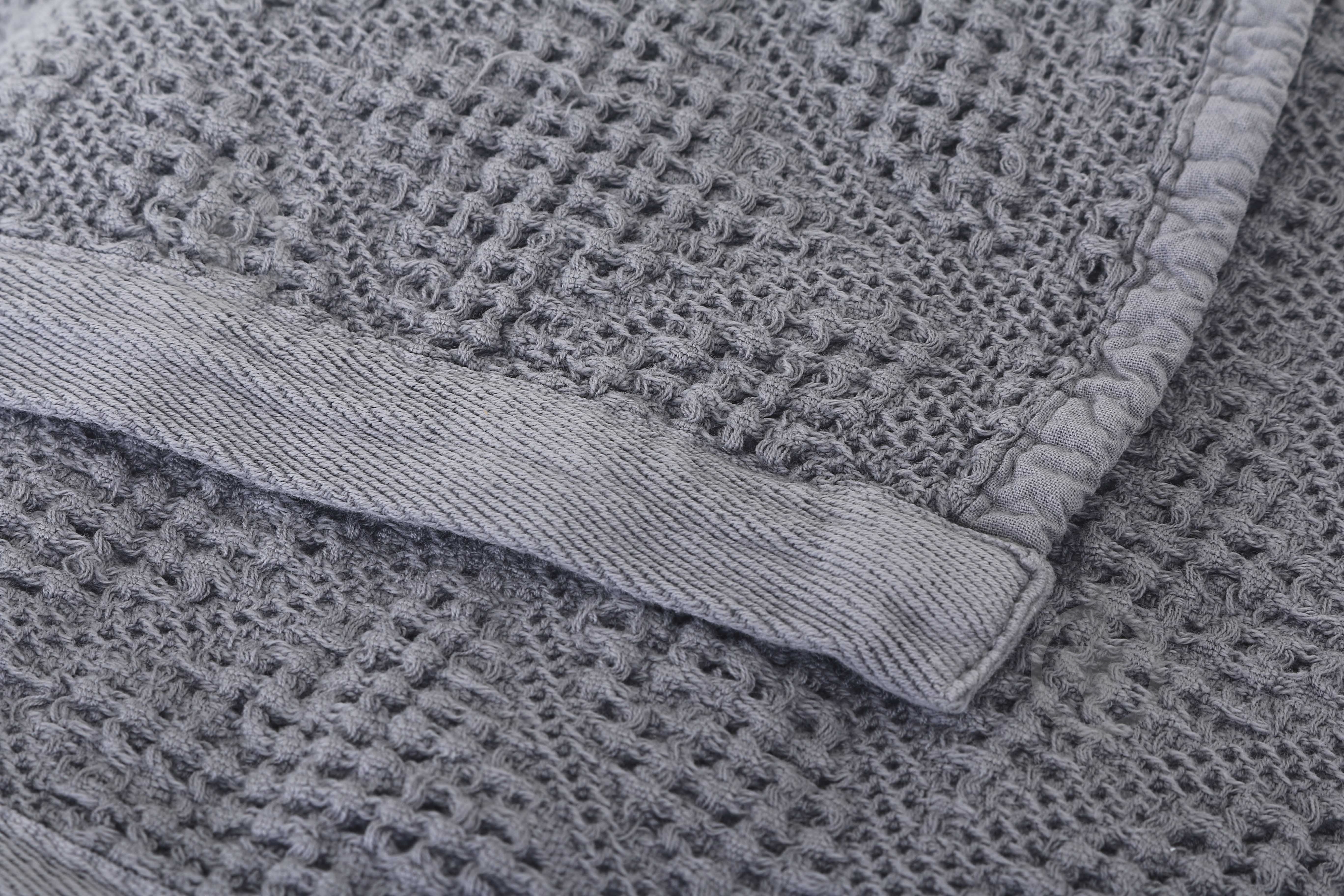 Полотенце Lyon 70x140 см серый Antonio Pereira - фото 4