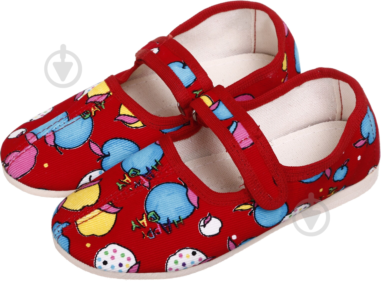 Капці для дівчаток для дівчинки Экотапок р.31 червоний 1035 - фото 6