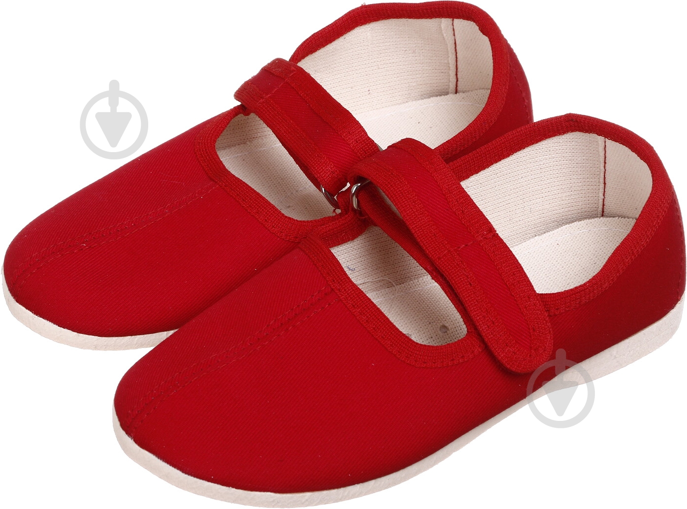 Капці для дівчаток для дівчинки Экотапок р.31 червоний 1035 - фото 1