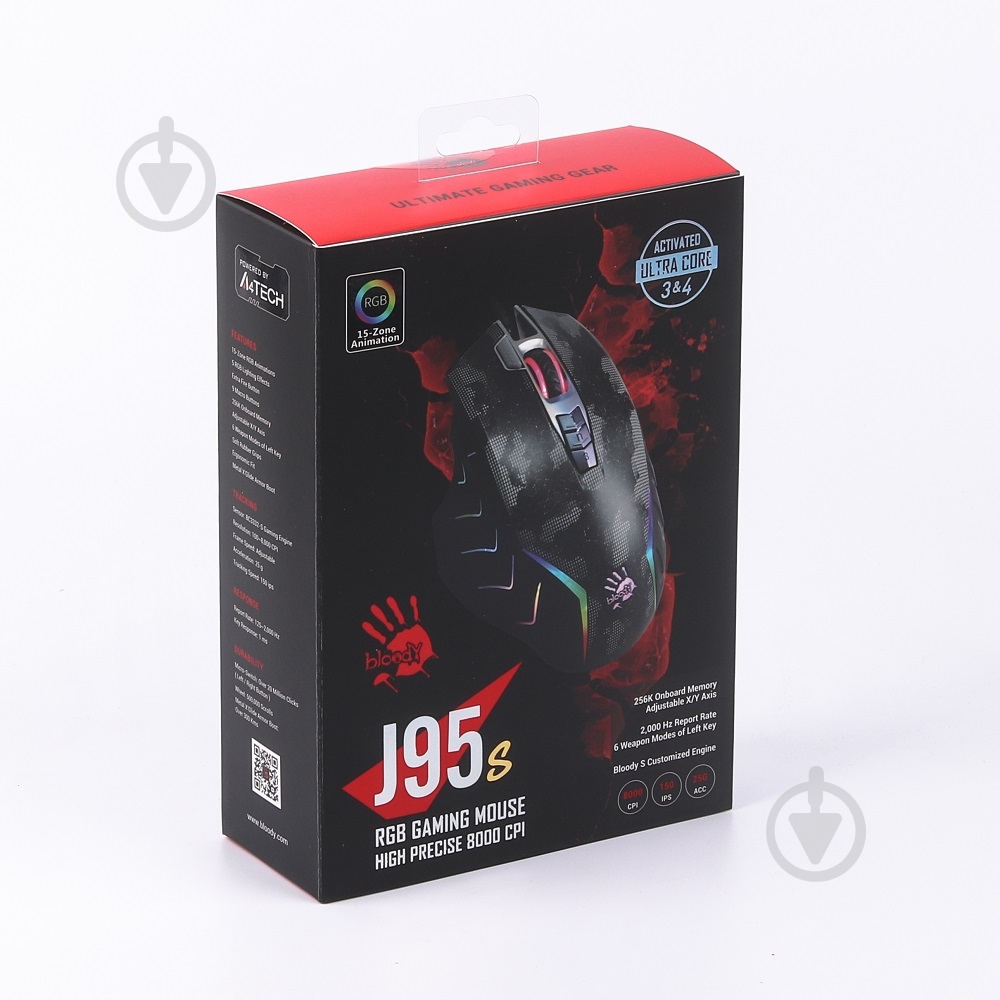 Мышка A4Tech J95s Bloody (Satellite) Activated Extra Fire Button grey - фото 7 Мышка A4Tech J95s Bloody (Satellite) Activated Extra Fire Button grey - фото 7