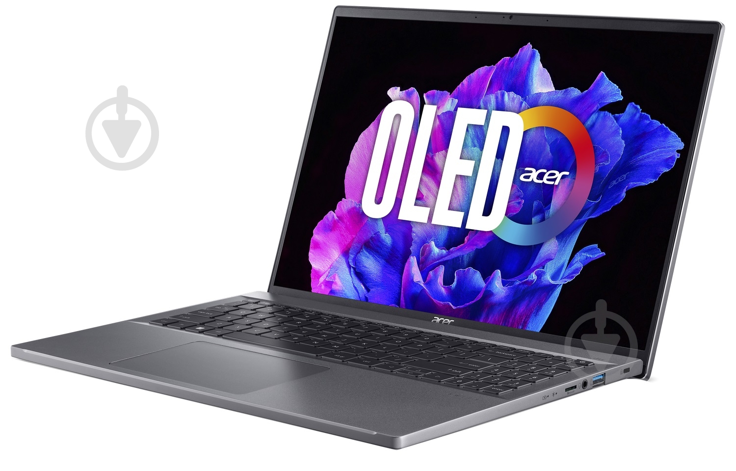 Ноутбук Acer Swift Go 16 SFG16-71 16" (NX.KFGEU.002) steel gray - фото 3