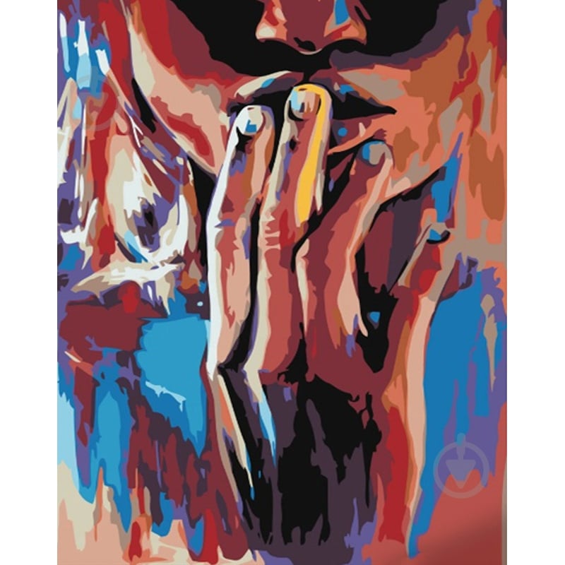 Набір для розпису за номерами Strateg Люди та романтика 40х50 см - фото 4 Набір для розпису за номерами Strateg Люди та романтика 40х50 см - фото 4