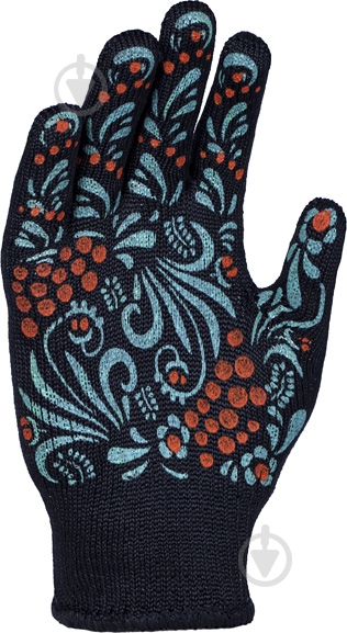 Перчатки Doloni с покрытием ПВХ точка L (9) 871 - фото 1