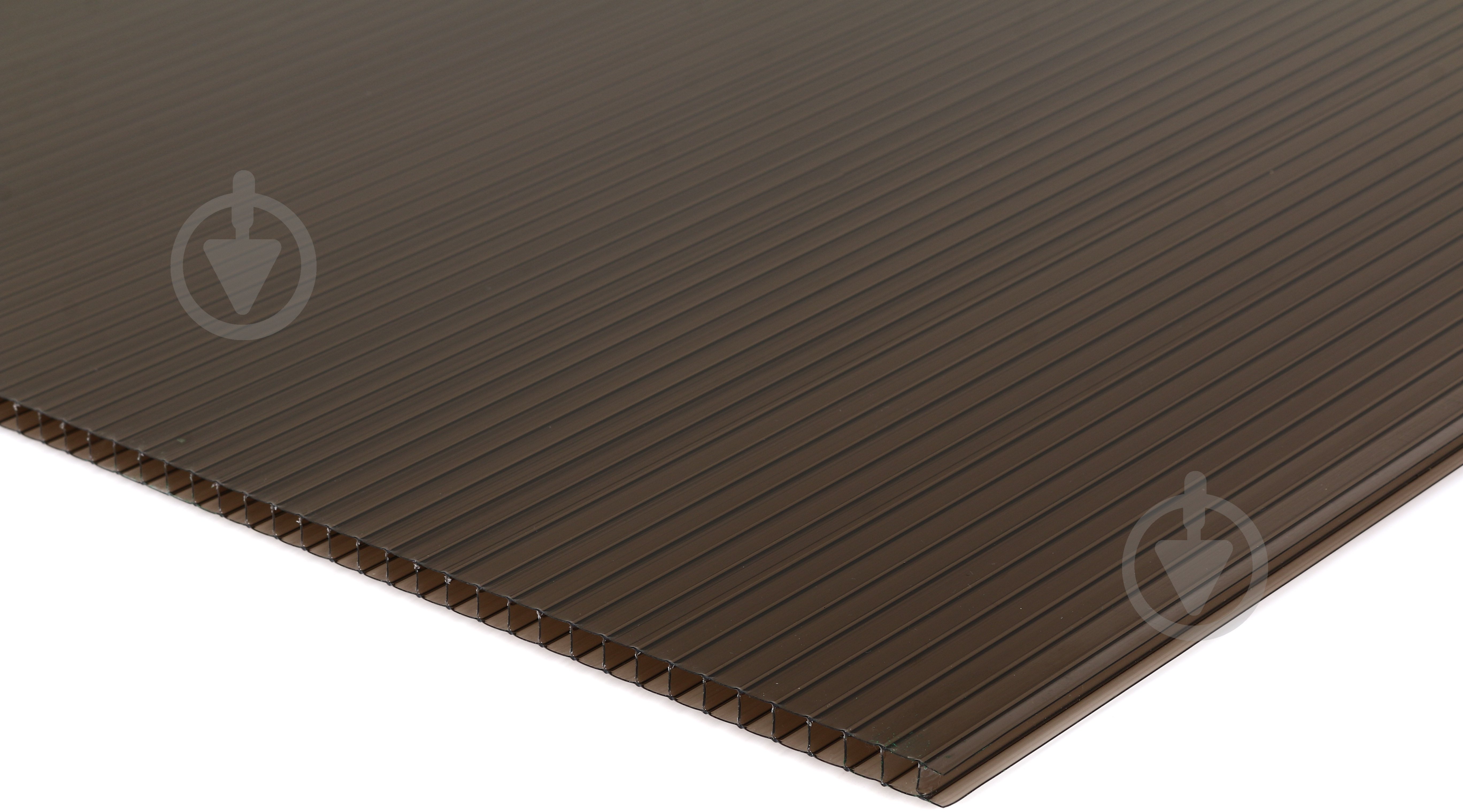 Поликарбонатный лист UNITED-PLUS® 10 мм 2000х1050 мм бронзовый - фото 1