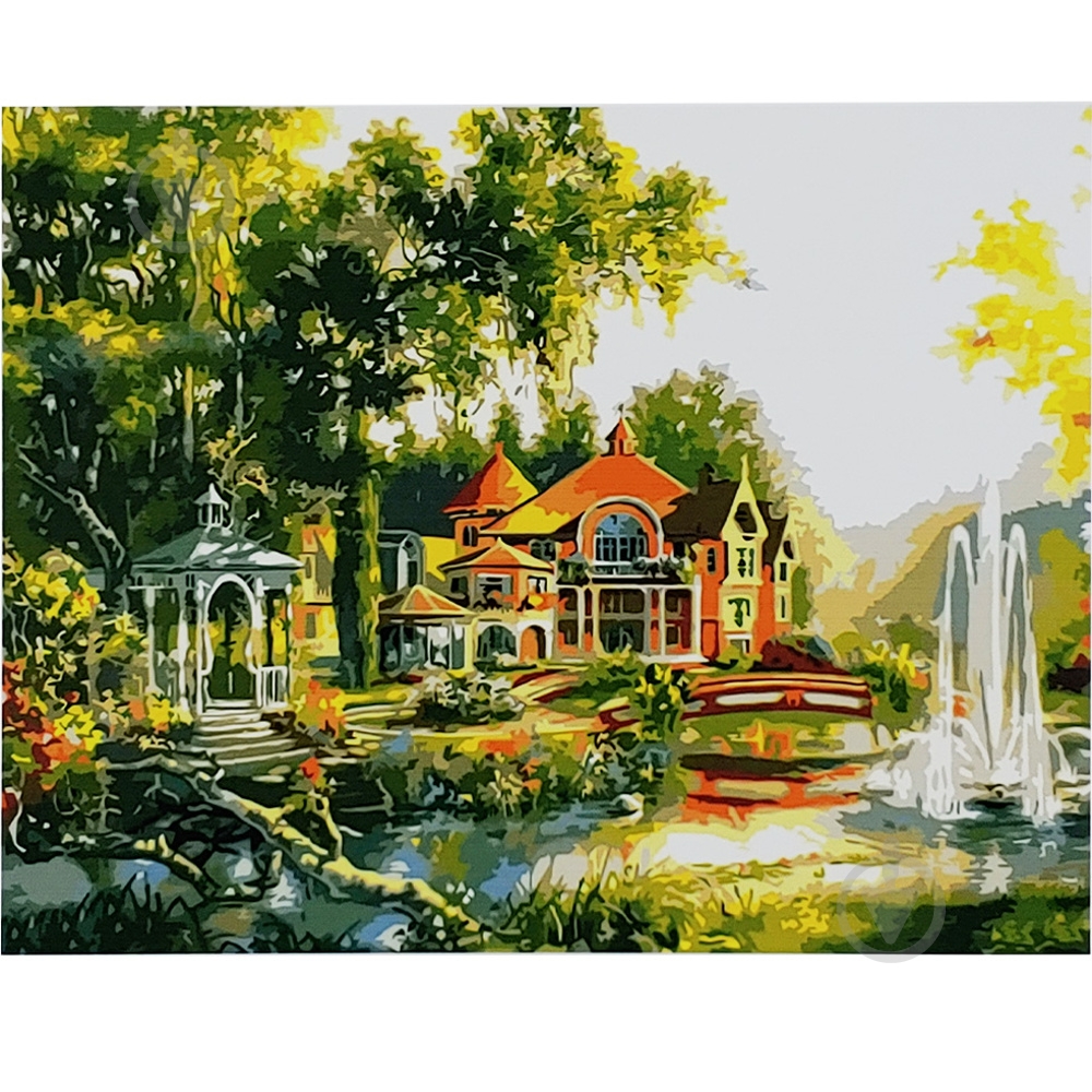 Набір для розпису за номерами Strateg Пейзаж 40х50 см - фото 2 Набір для розпису за номерами Strateg Пейзаж 40х50 см - фото 2