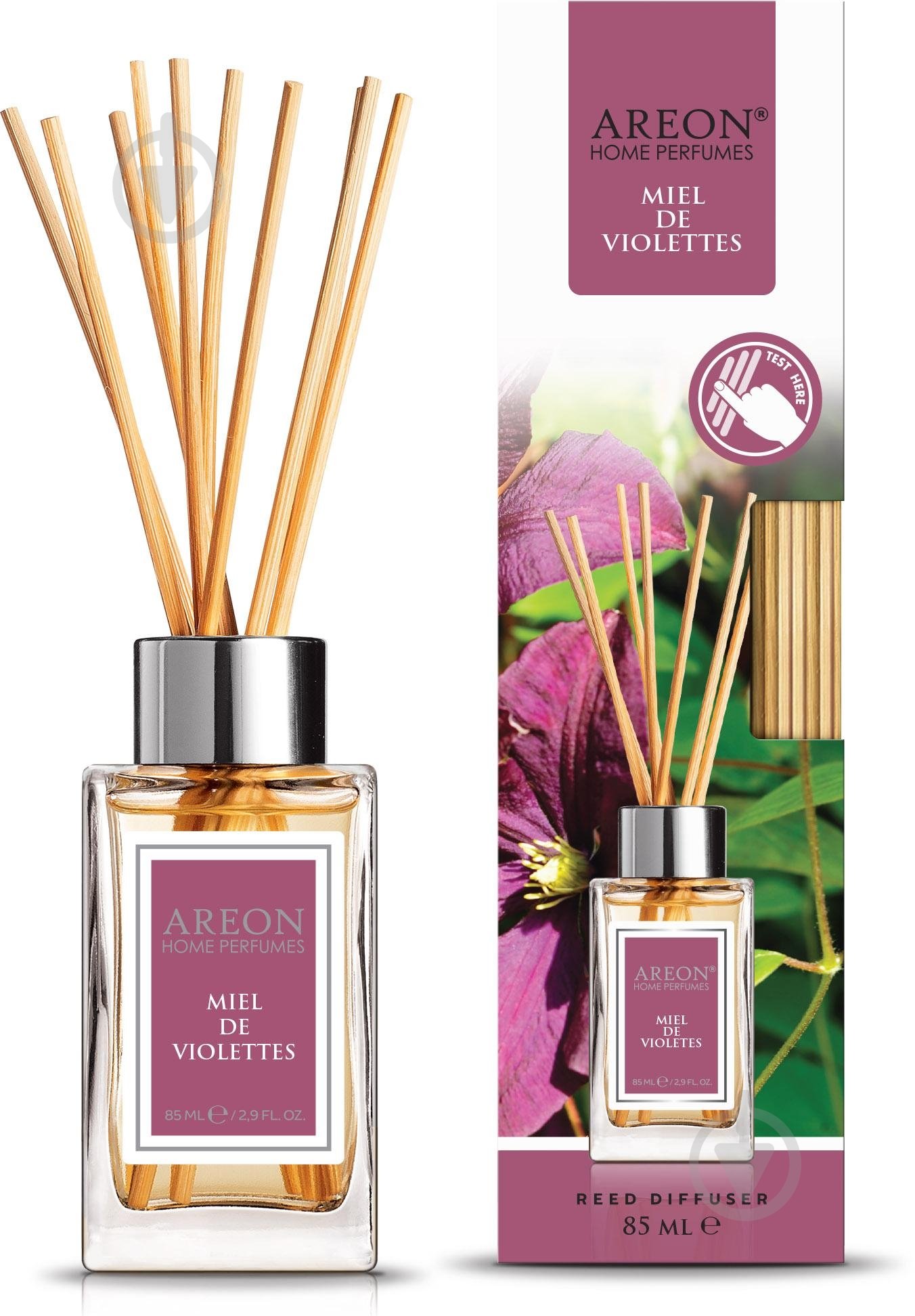 Аромадиффузор Areon Miel de Violettes 85 мл - фото 1 Аромадиффузор Areon Miel de Violettes 85 мл - фото 1